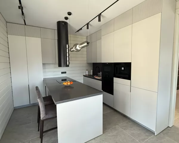 кухня, в, каркасном, доме