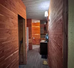 дом, на, сваях, в, миннесоте, сваи, фанера